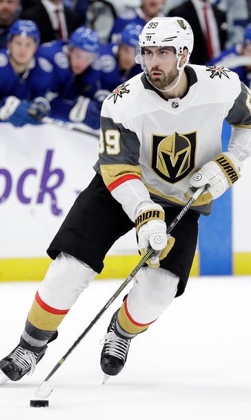 Tuch scores in shootout, Golden Knights edge Lightning 3-2